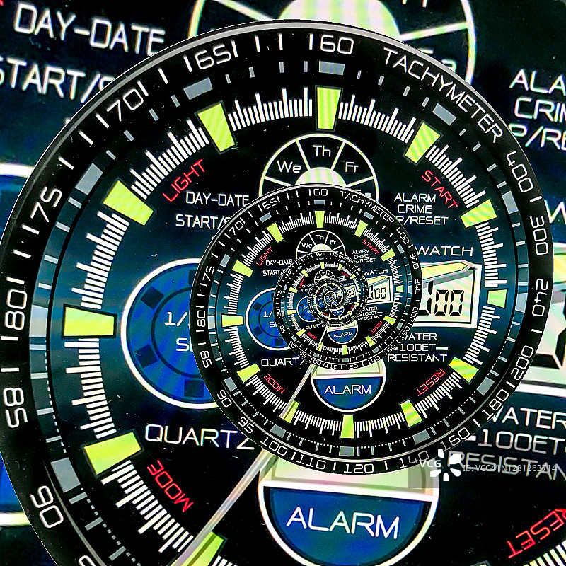 永恒的钟面图片素材