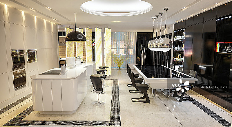 家居室内奢华装饰图片素材