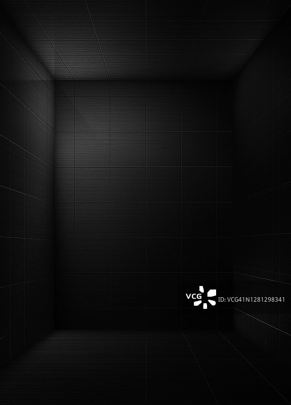 室内、空旷、空间、立方体、混凝土、3D设计图片素材