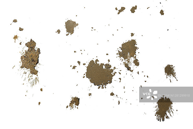 泥土飞溅图片素材