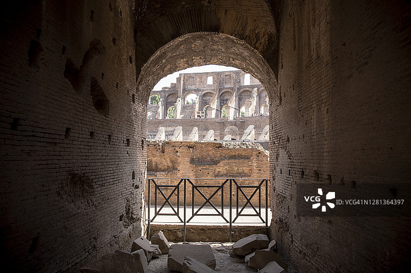 罗马斗兽场内部图片素材