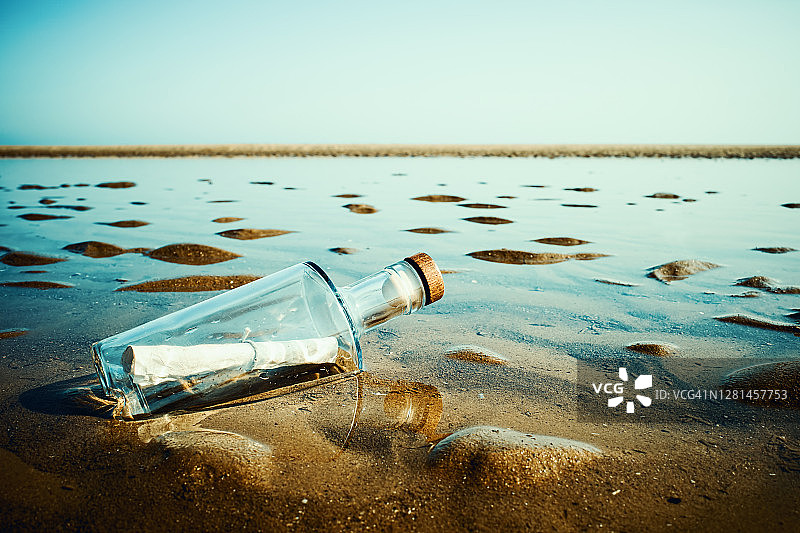 瓶中低潮信息图片素材