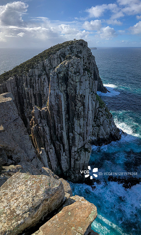塔斯马尼亚三海岬道的豪伊海岬图片素材