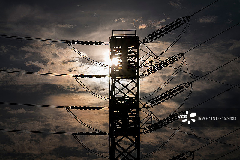 电力线路图片素材
