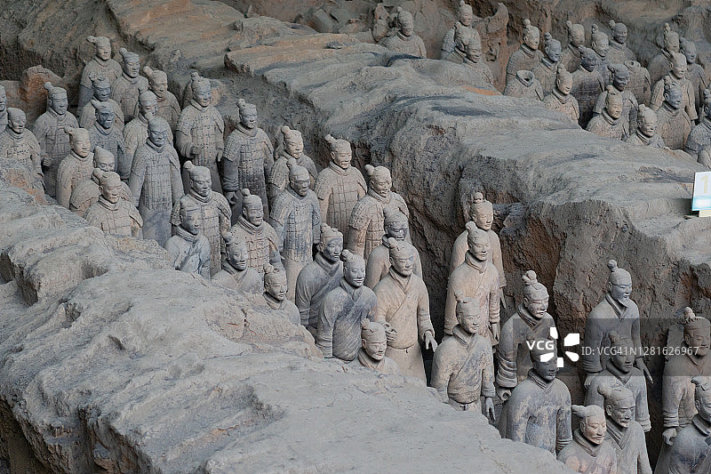 中国陕西西安兵马俑图片素材