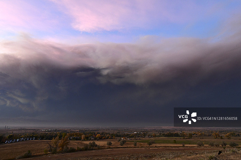 积云火焰云图片素材