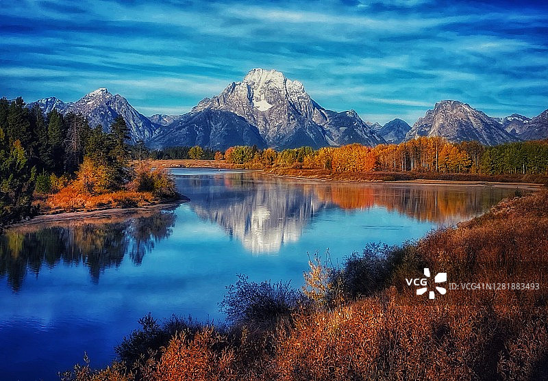 秋季辉煌图片素材