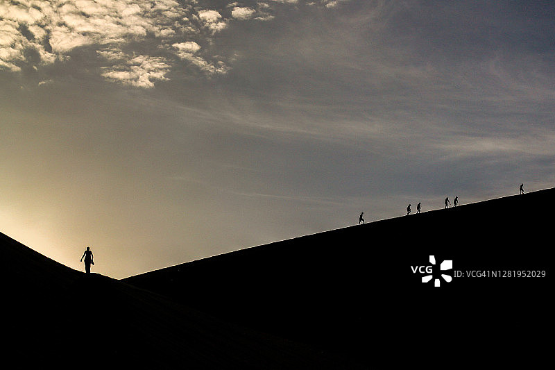 探访秘鲁沙漠绿洲图片素材