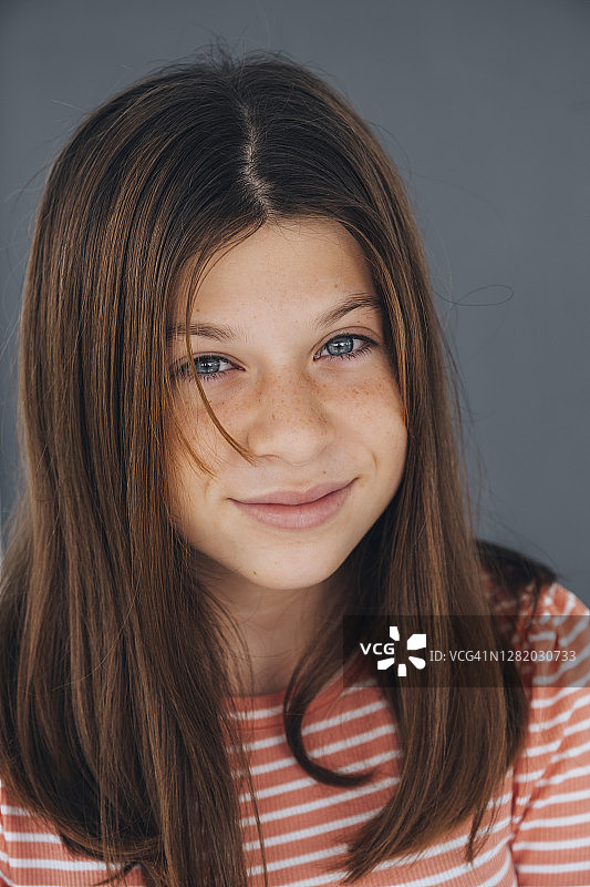 少女肖像图片素材