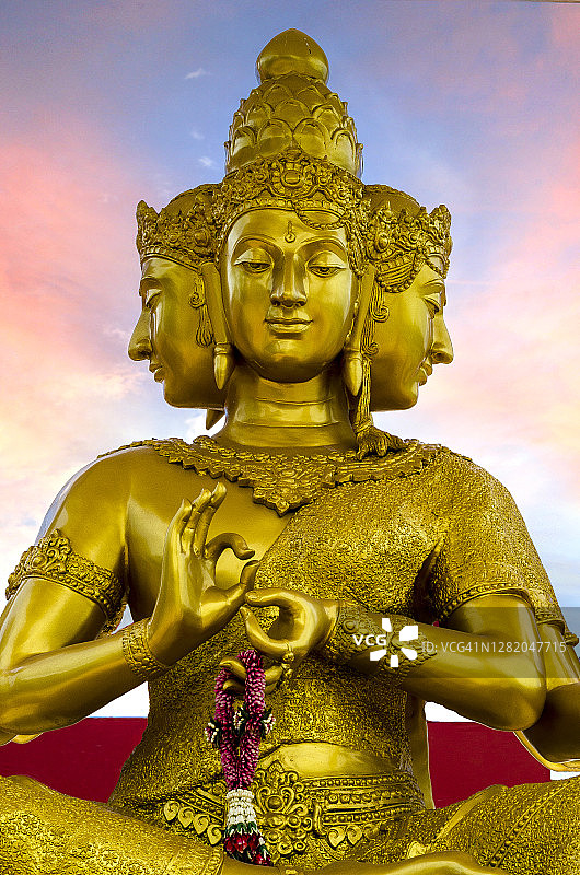 梵天雕像图片素材