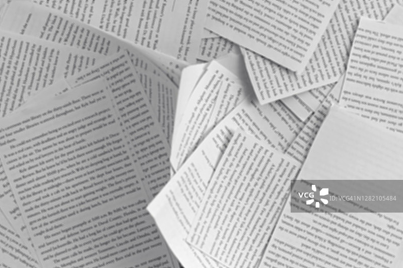 撕裂的书页背景图片素材