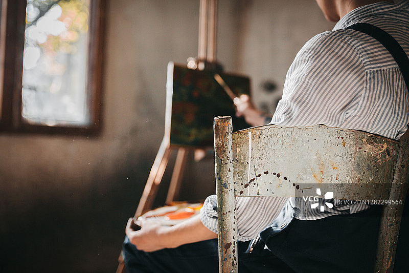 艺术女孩图片素材