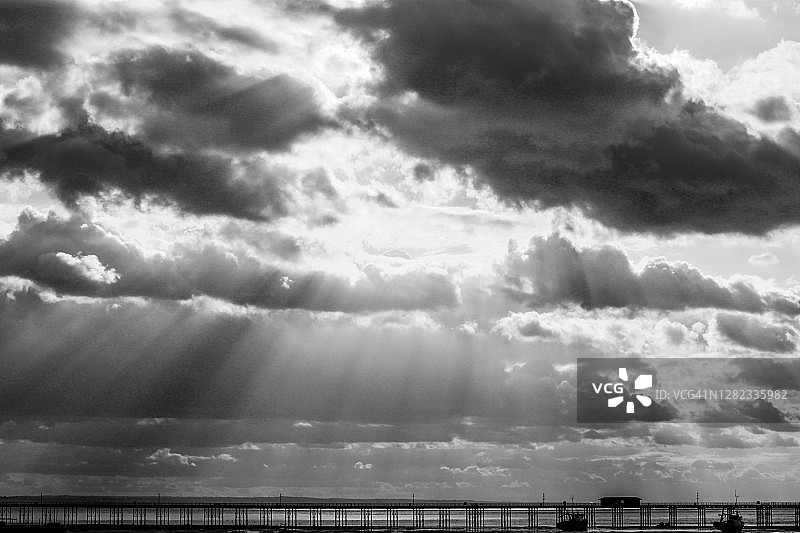 英国黑白旅行照片图片素材