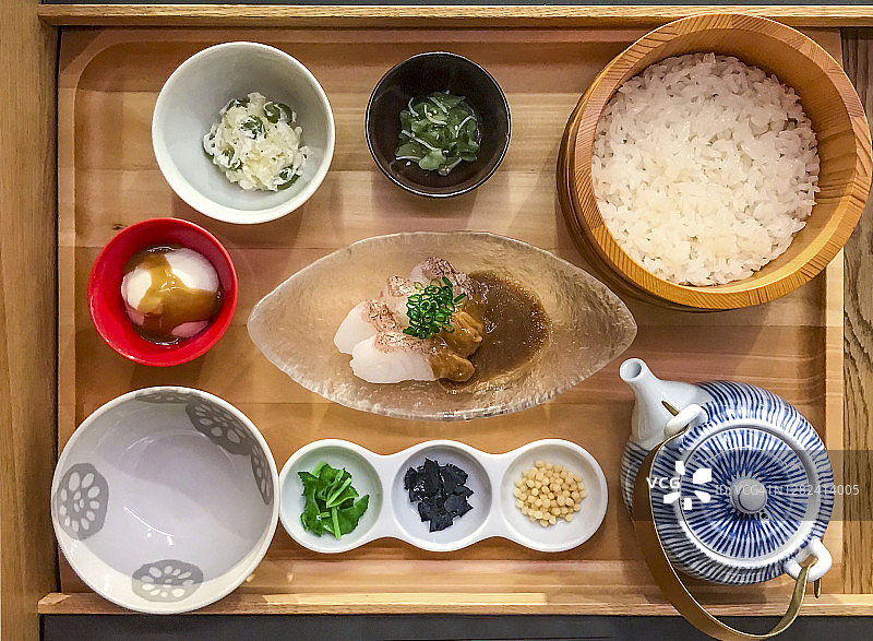 茶泡饭套餐图片素材