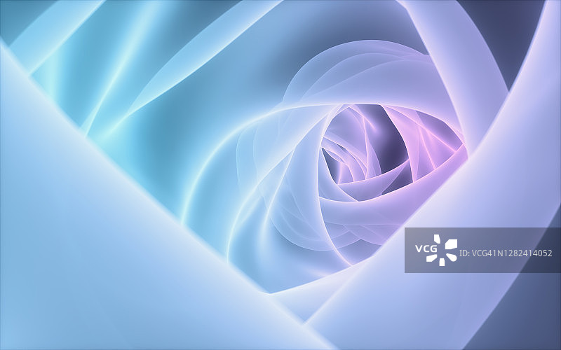 浅蓝色漩涡抽象背景图片素材