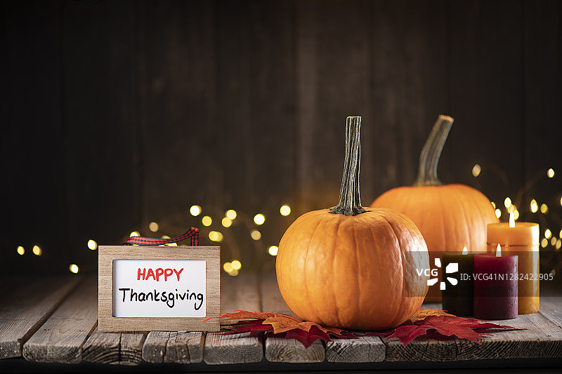 南瓜主题感恩节装饰图片素材