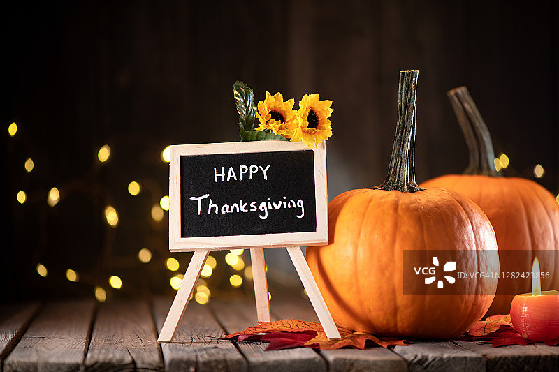南瓜主题感恩节装饰图片素材