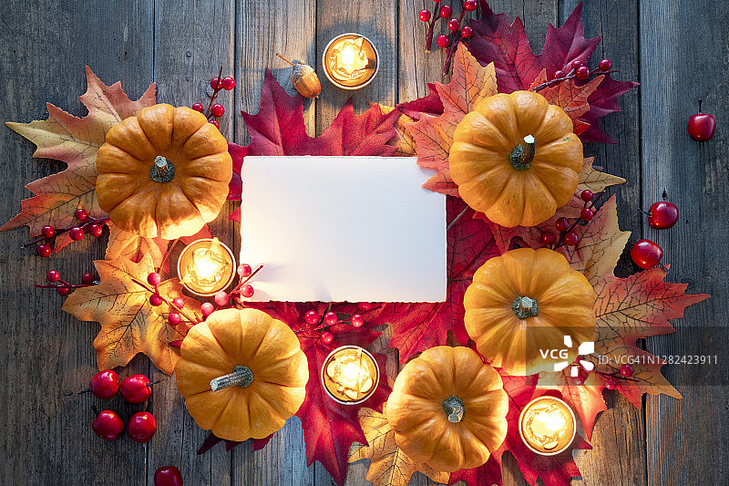 南瓜主题感恩节装饰图片素材