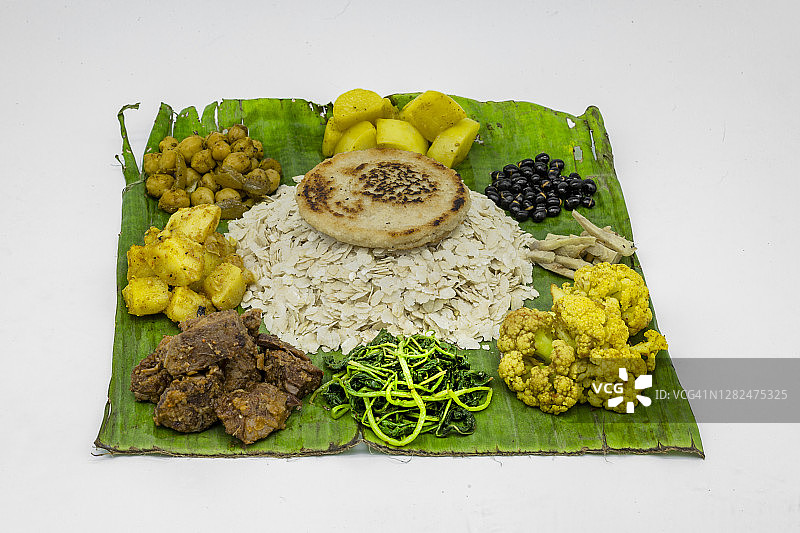 尼瓦尔族美食库奇博耶图片素材