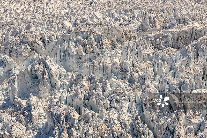 新西兰南岛福克斯冰川的直升机近景图片素材