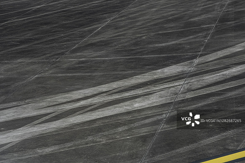 机场跑道图片素材