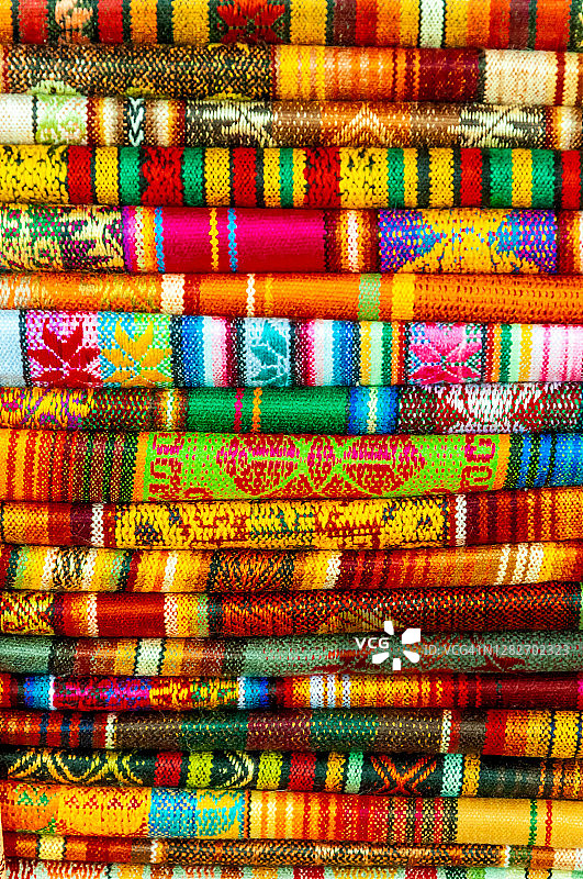 厄瓜多尔纺织品系列图片素材