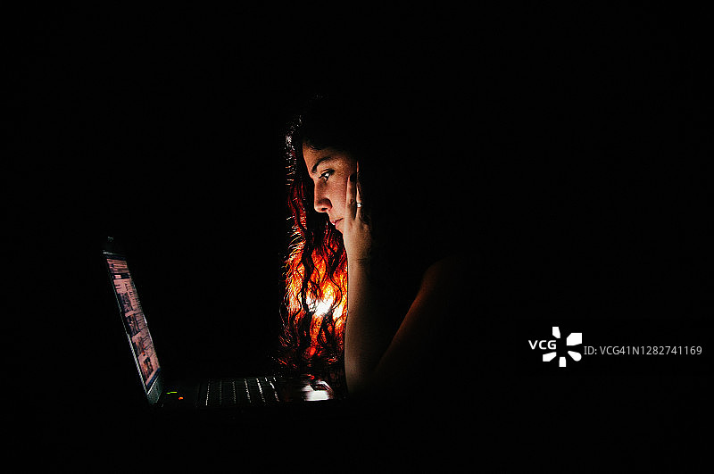 在家办公自由职业图片素材