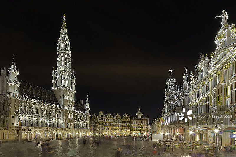 比利时布鲁塞尔大广场图片素材
