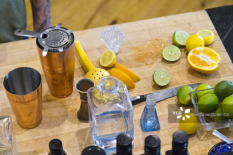 居家调酒师图片素材