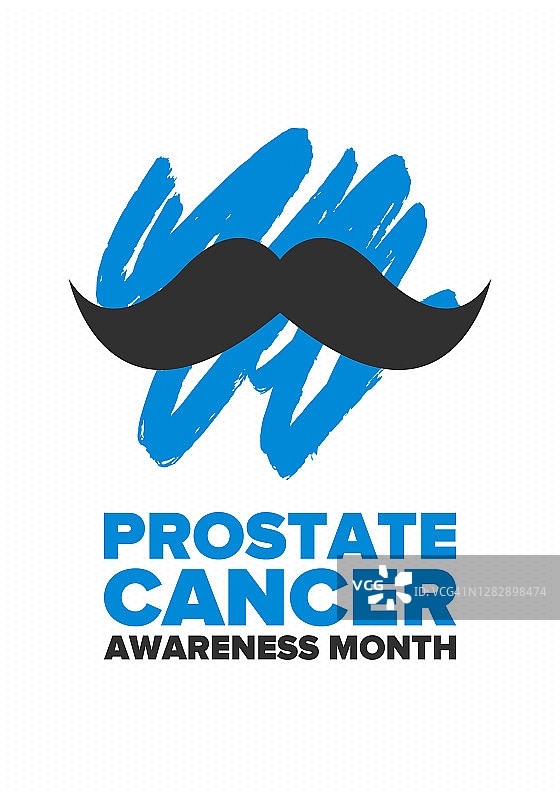 九月前列腺癌宣传月，十一月Movember，男性健康海报图片素材