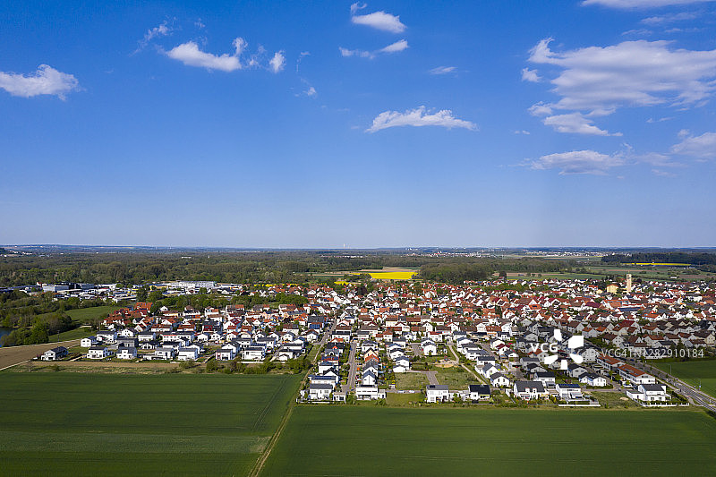 住宅开发项目（鸟瞰图）图片素材