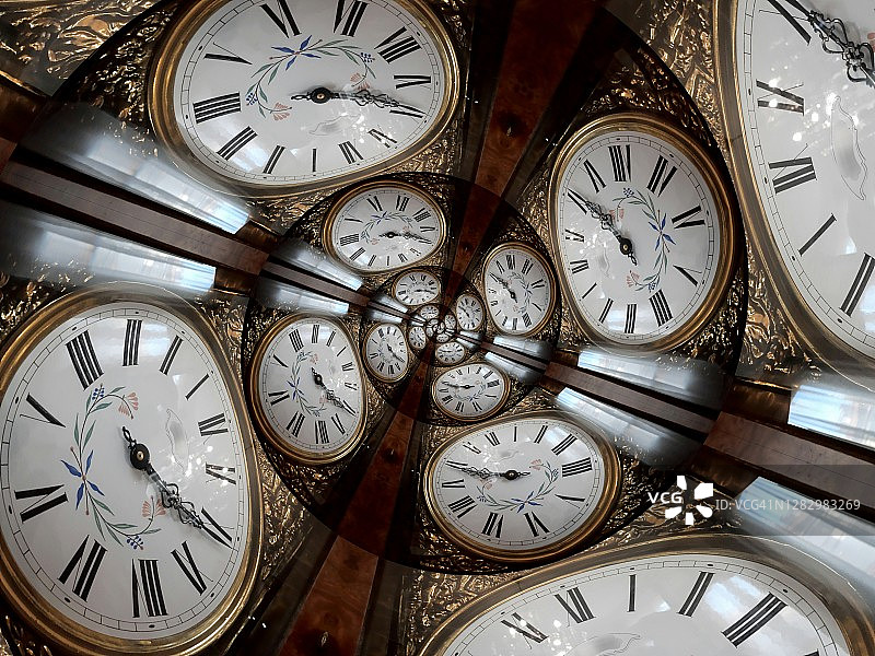 无限时间螺旋图片素材