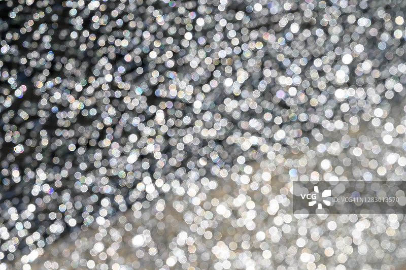 失焦的碎玻璃效果图片素材