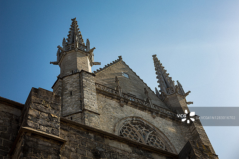 圣沃德鲁学院西立面图片素材