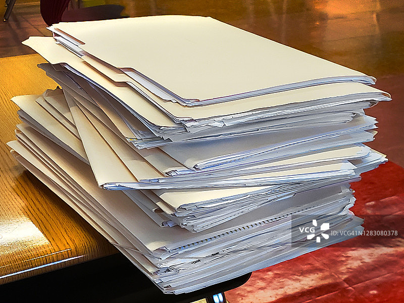 马尼拉文件夹图片素材