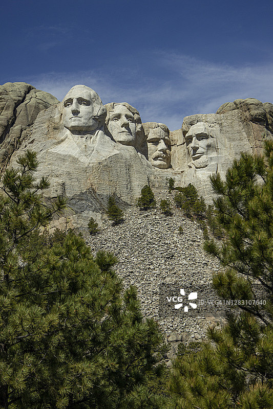 拉什莫尔山国家纪念碑图片素材