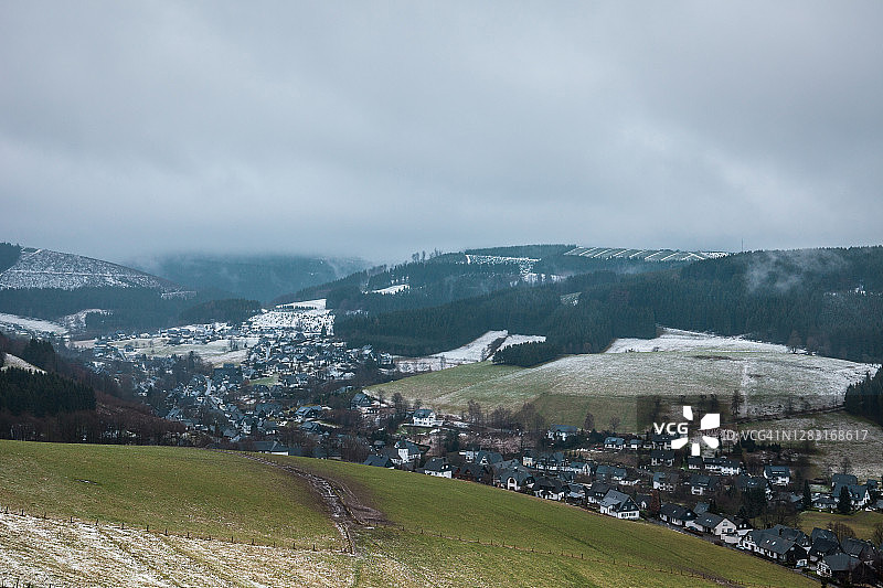 绍尔兰地区的韦斯特费尔德图片素材