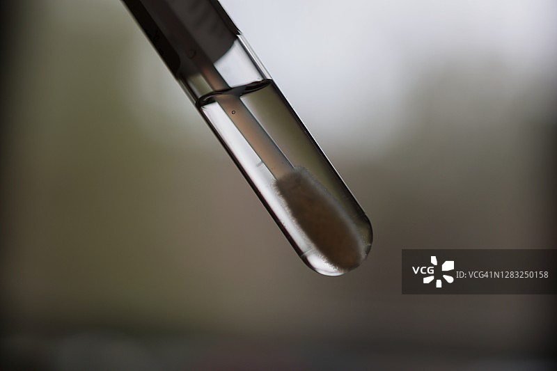 鼻拭子检测图片素材