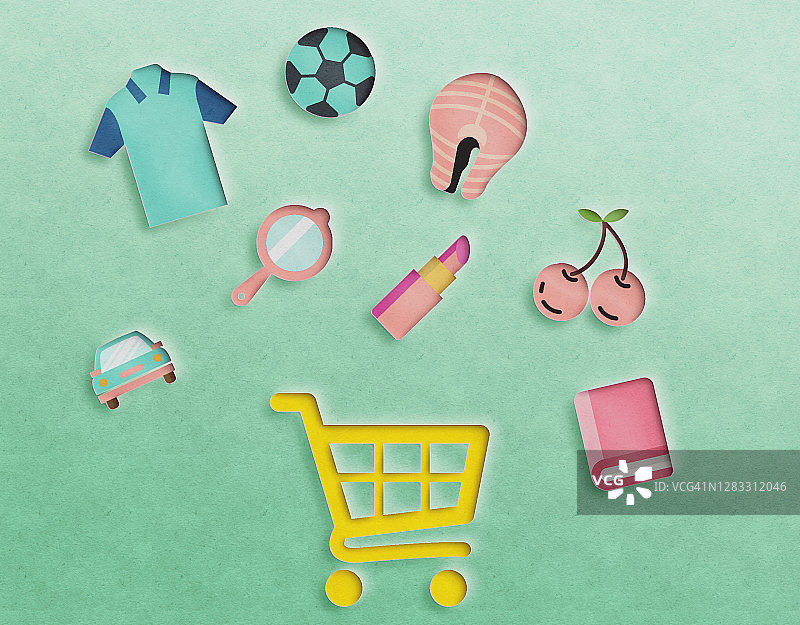 网上购物图片素材