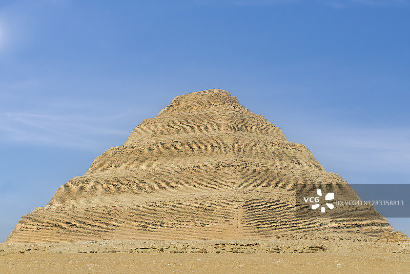 埃及塞加拉阶梯金字塔图片素材