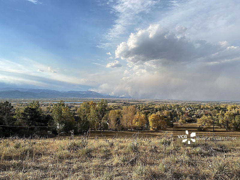 积云火焰云图片素材