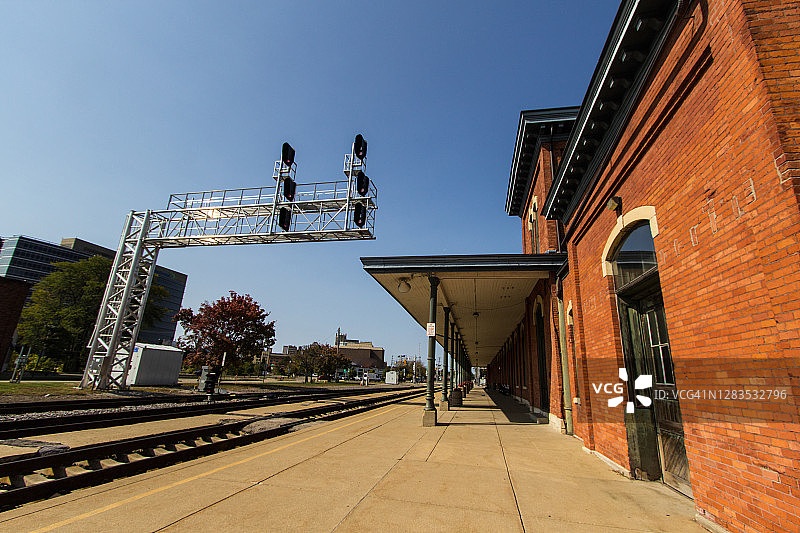 火车站和车辆段图片素材