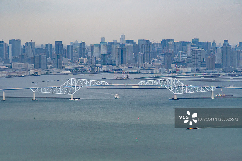 日本东京的东京门桥图片素材