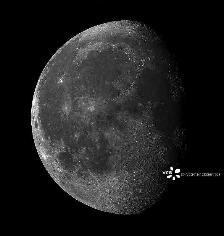 月球特写图片素材