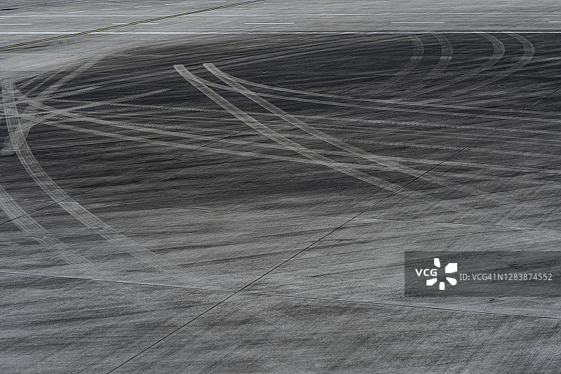 机场跑道图片素材