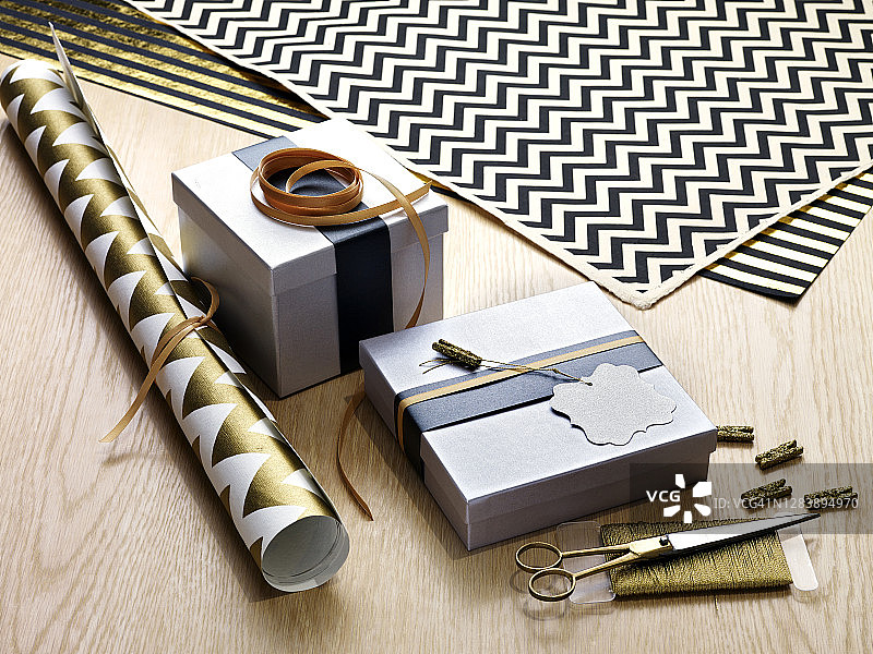 DIY礼品包装图片素材