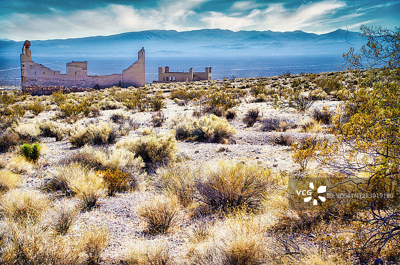 石英流纹岩鬼镇库克银行图片素材
