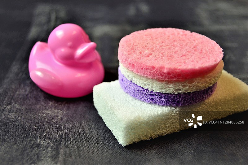 卸妆海绵图片素材