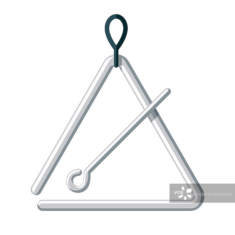 透明背景上的三角形图标图片素材