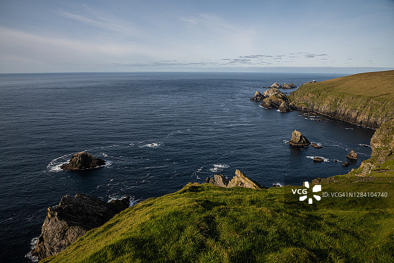 赫曼内斯国家自然保护区，设得兰群岛图片素材